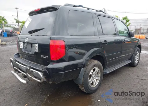 2004 Honda Pilot Ex-L from USA, damaged, VIN 2HKYF18644H613571